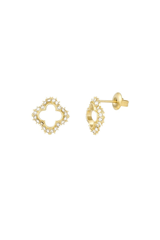 lucky diamond earrings