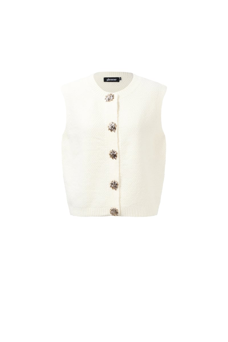 Polyester fiber (polyester) Knitted vest Solid color Casual Fall/Winter  Clothes