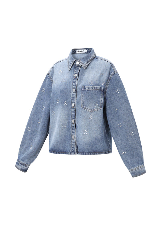 Strass Denim Jacket