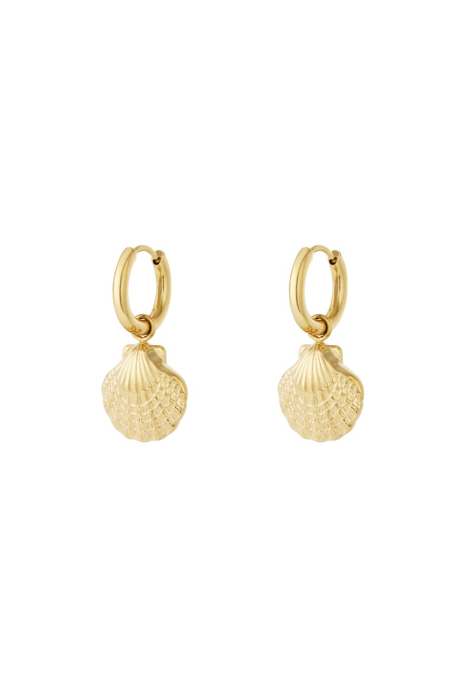 SHELL RING - OORBELLEN