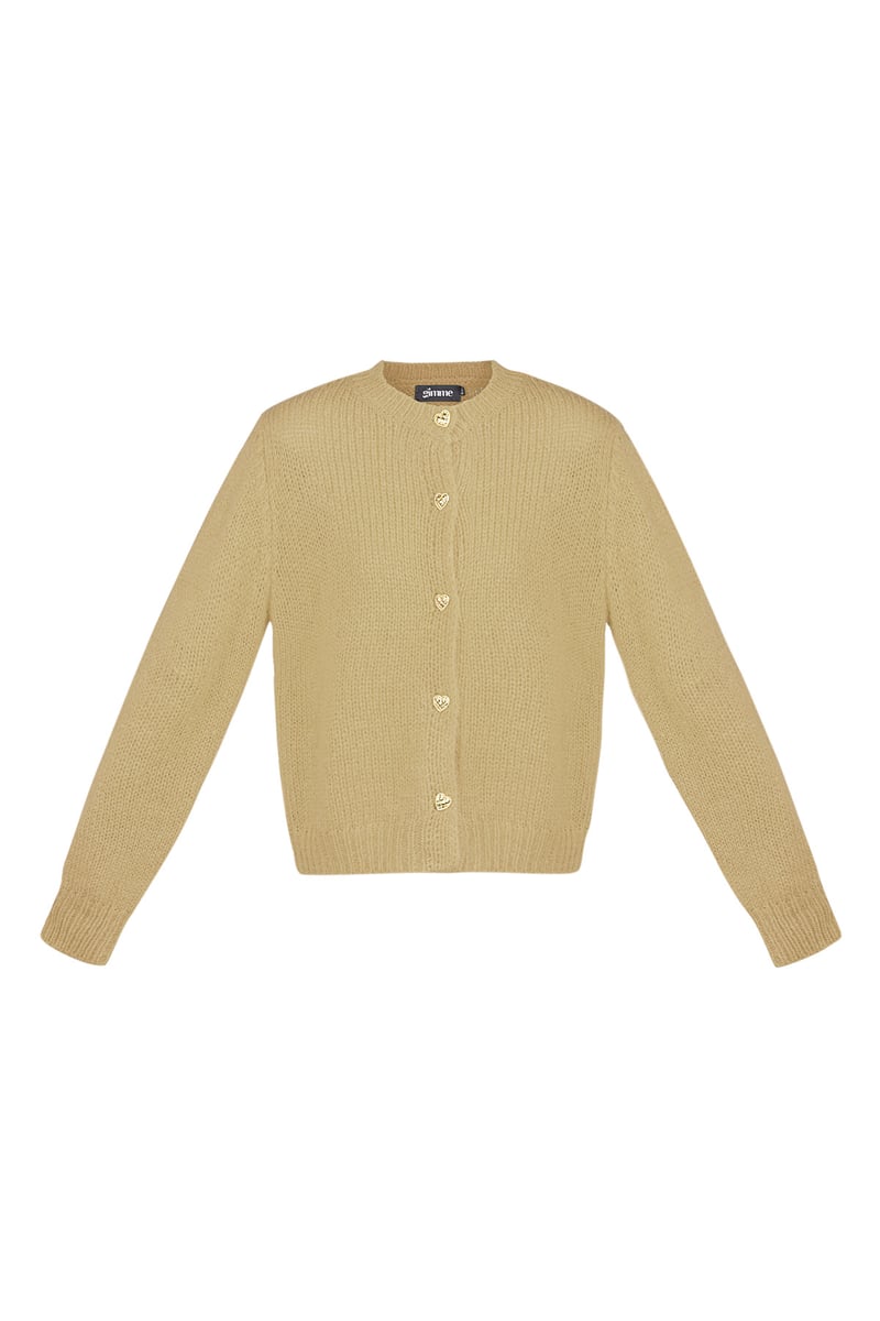 Knitted Love Cardigan - grey