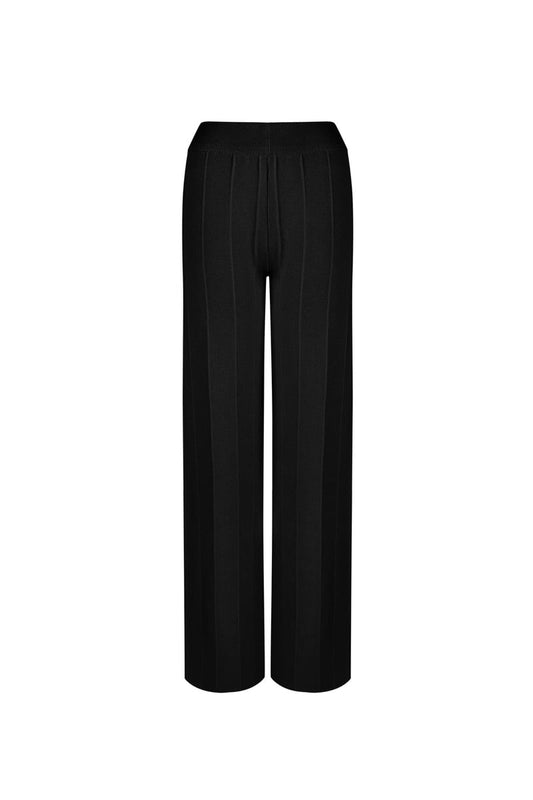 Comfy knitted pants - Black
