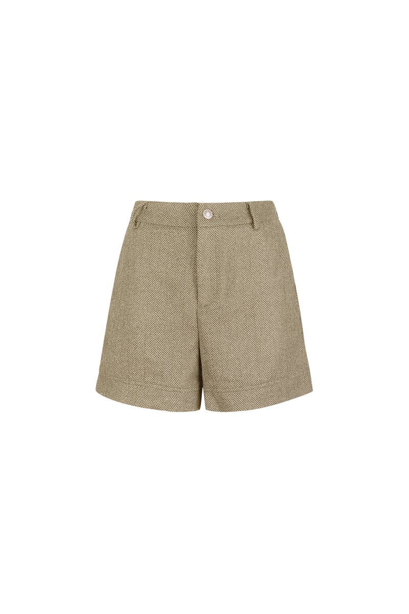 Short knitted deluxe - Grey