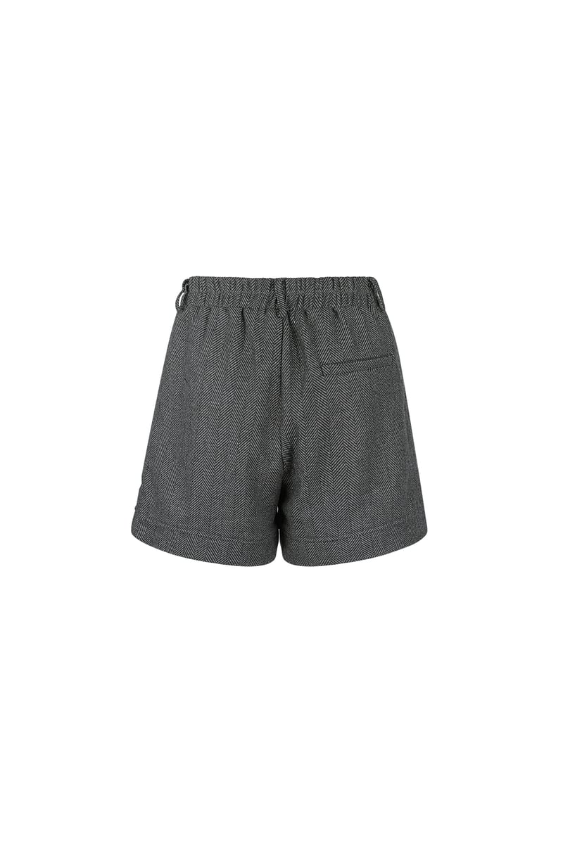 Short knitted deluxe - Grey