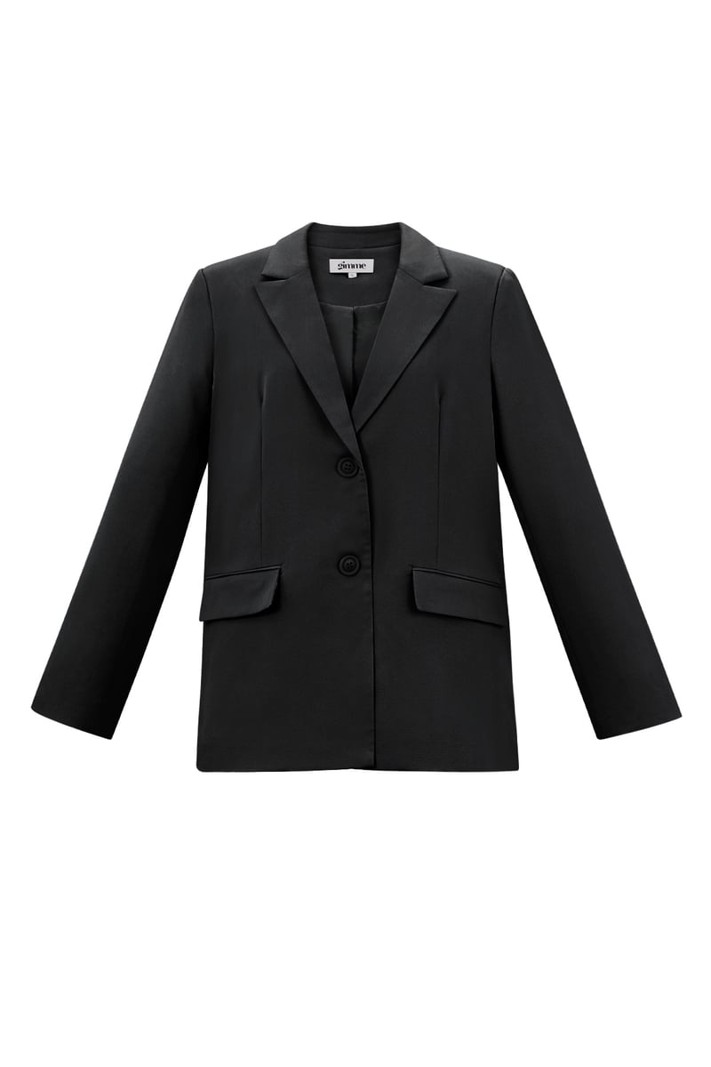 Blazer with bow - Black