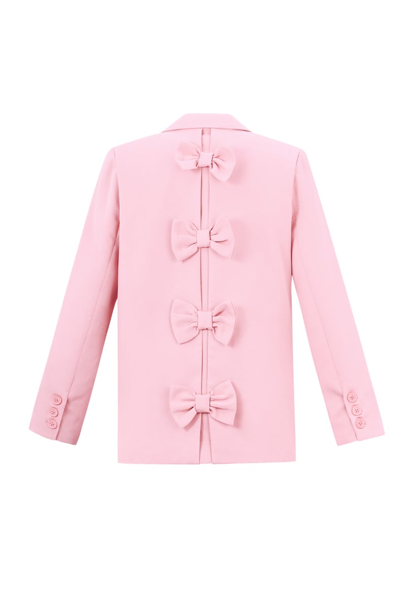 Blazer with bow - Black