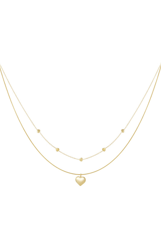 Layered Necklaces Heart Casual Daily Simple Series Women's jewelry
