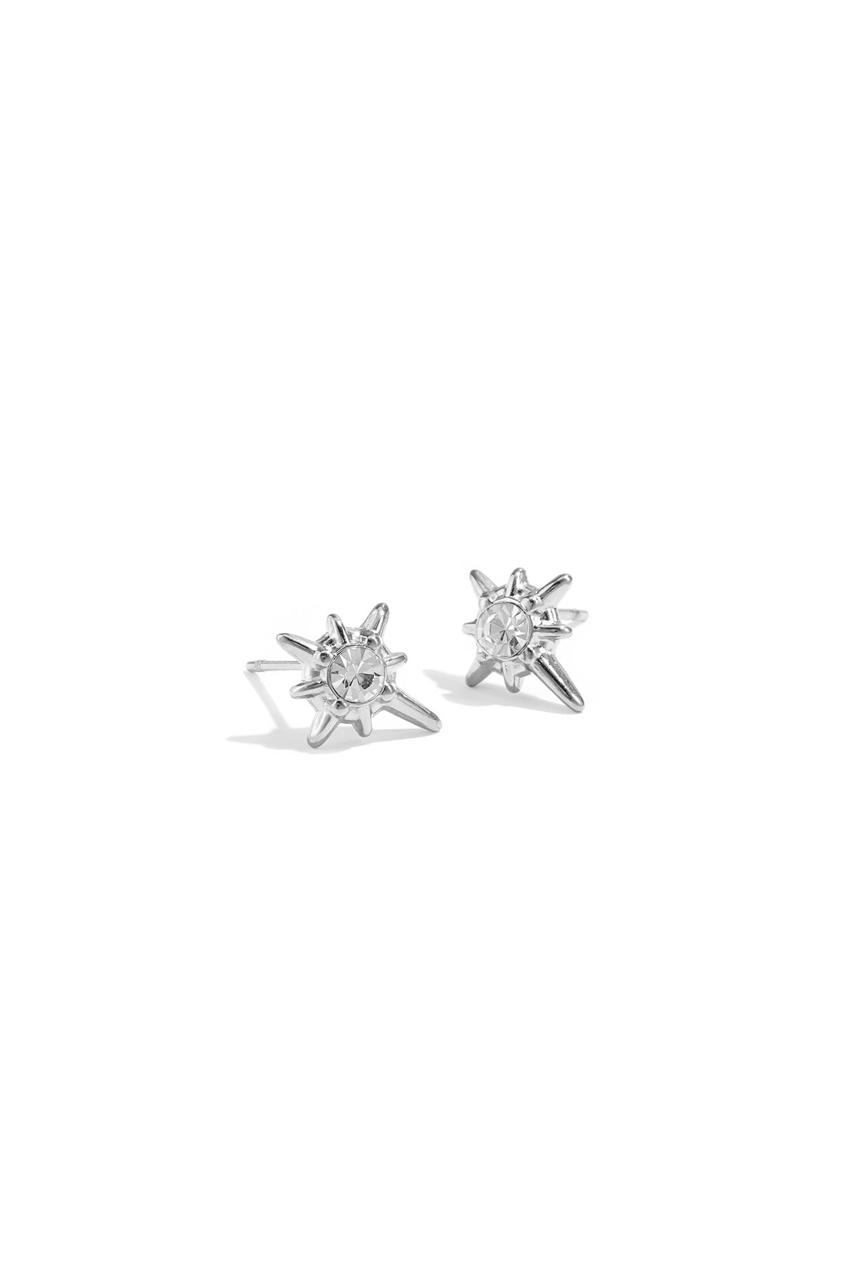 Stainless Steel Stud Earrings Star Simple Daily Simple Series Women's jewelry