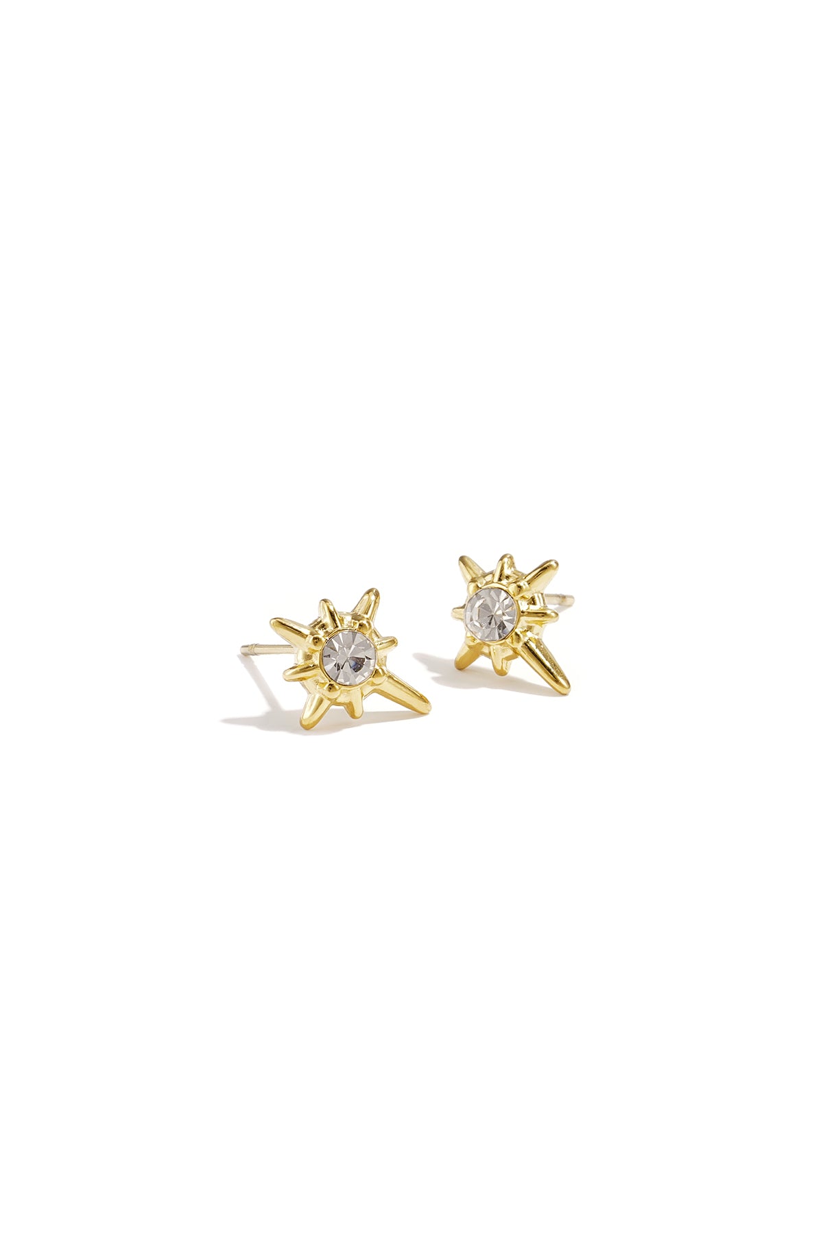 Stainless Steel Stud Earrings Star Simple Daily Simple Series Women's jewelry