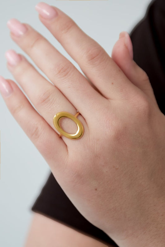 Oval ring onesize