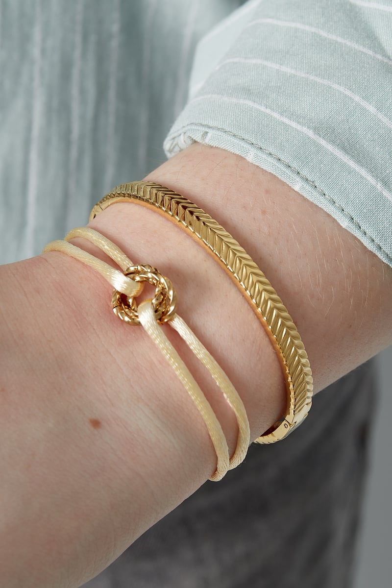 Braided bangle