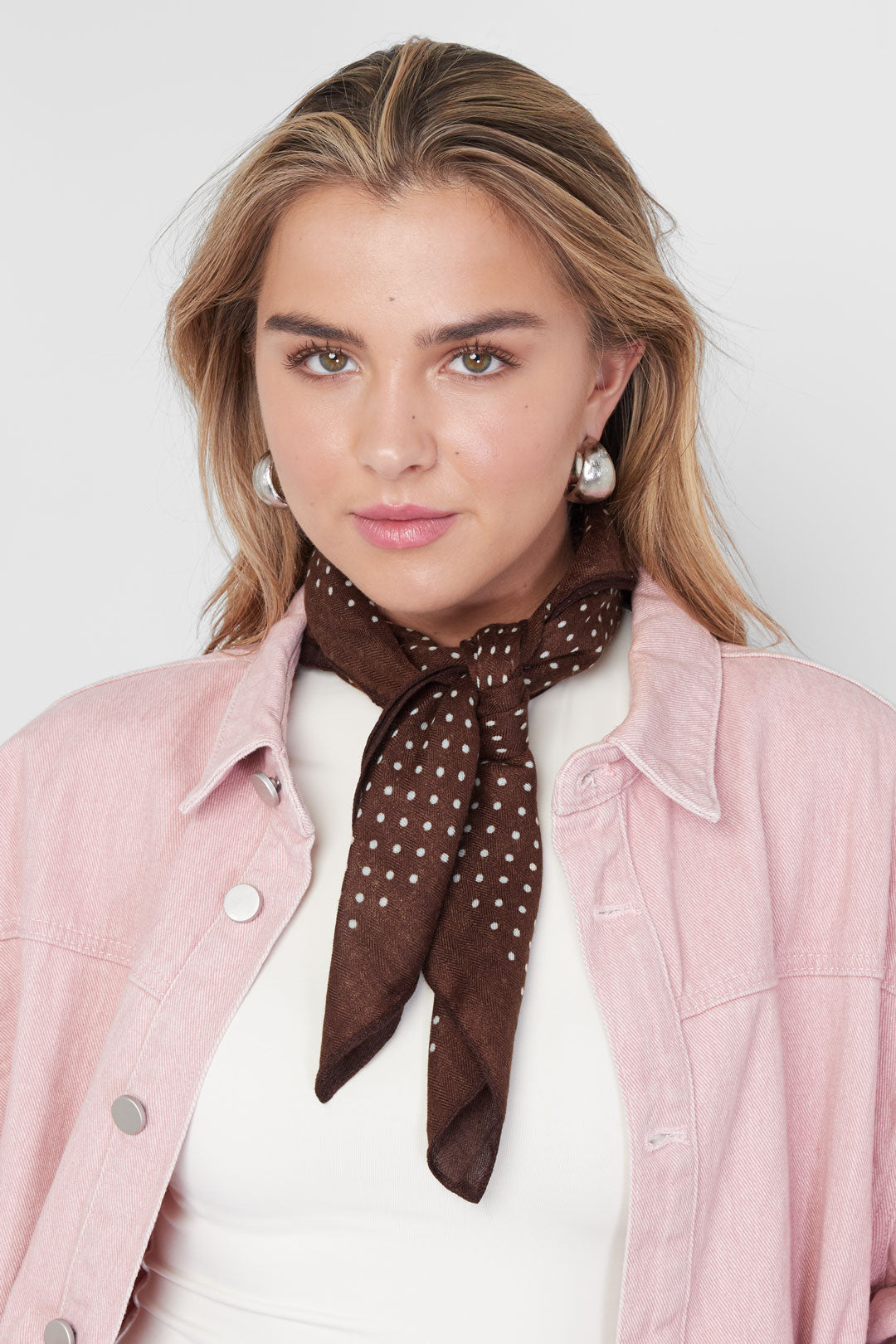 Winter scarves Polka Dots Casual Polyester Daily Accessories