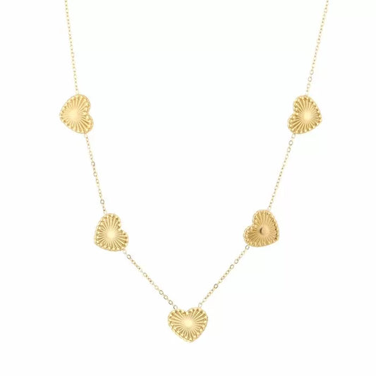 FIVE HEARTS - KETTING