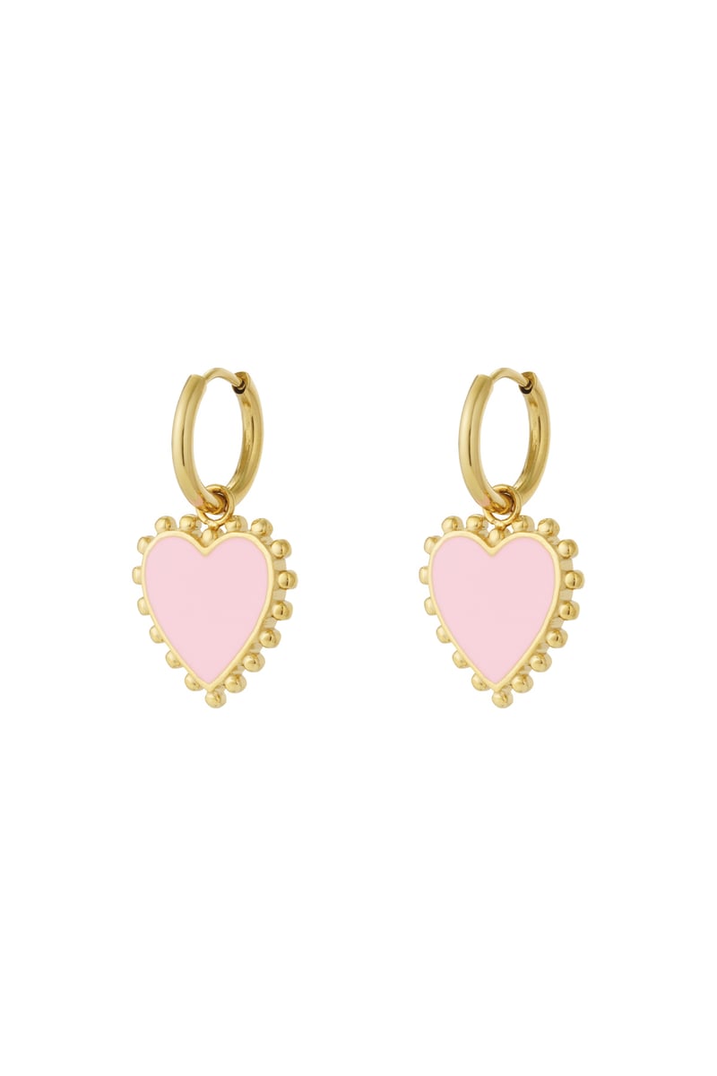 Funky Heart Earrings