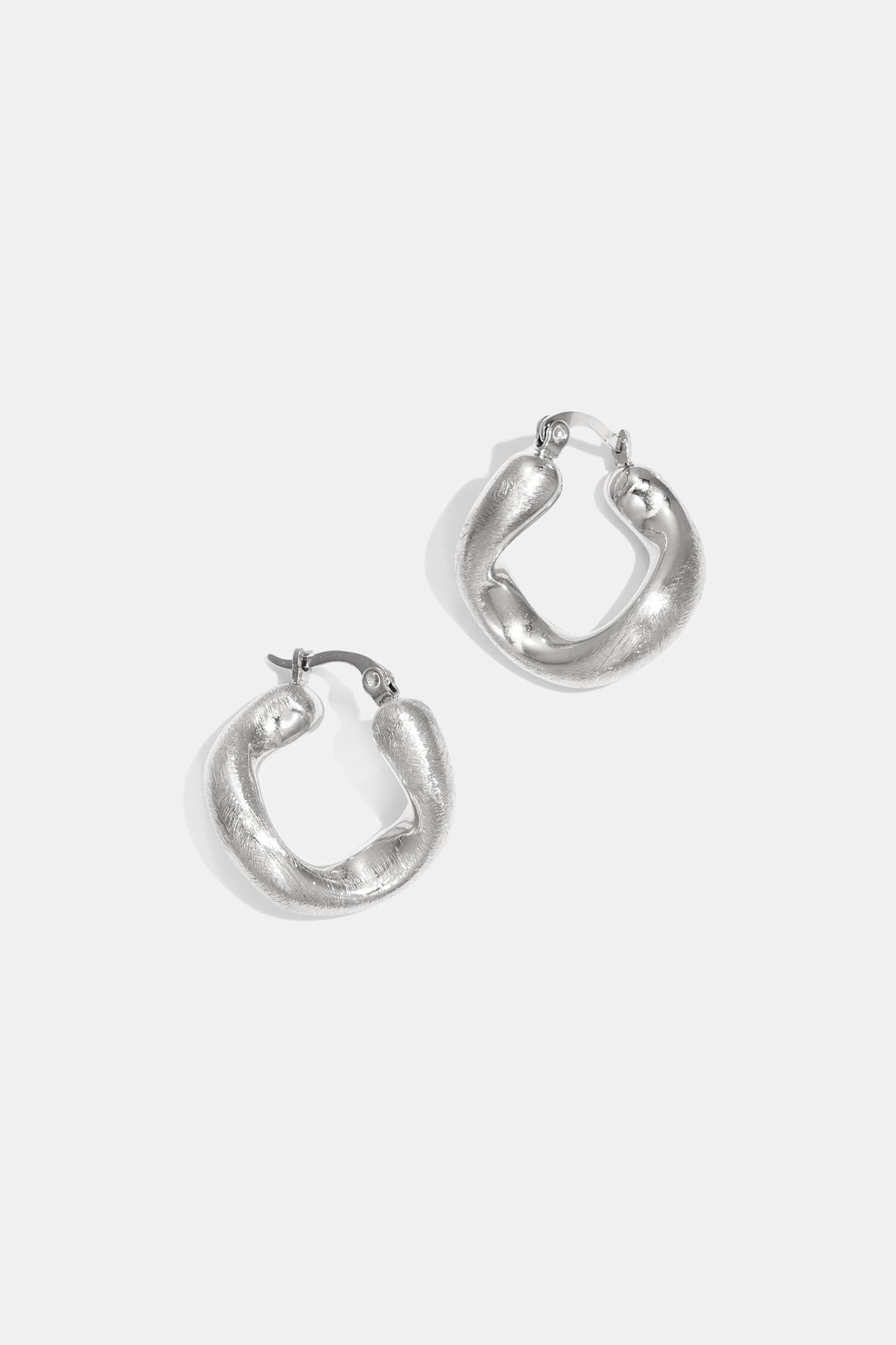 Hoop Earrings irregular shape Casual Daily Simple Series Women's jewelry
