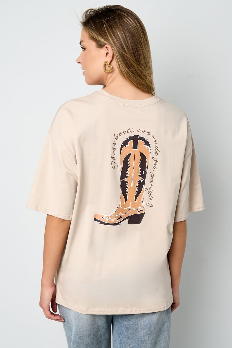 T-shirt Cowboy Boots