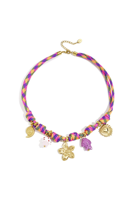 Rope Pendant necklaces Flower Holiday/Beach  Women's jewelry