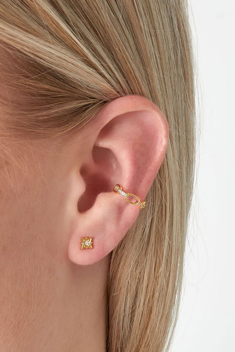 Copper Ear Cuffs Geometric Casual Daily