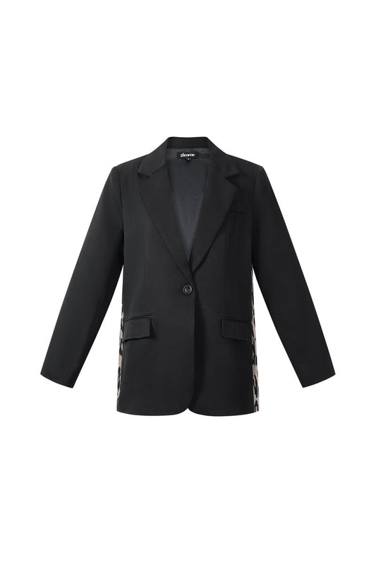 Leopard A Symetric Blazer