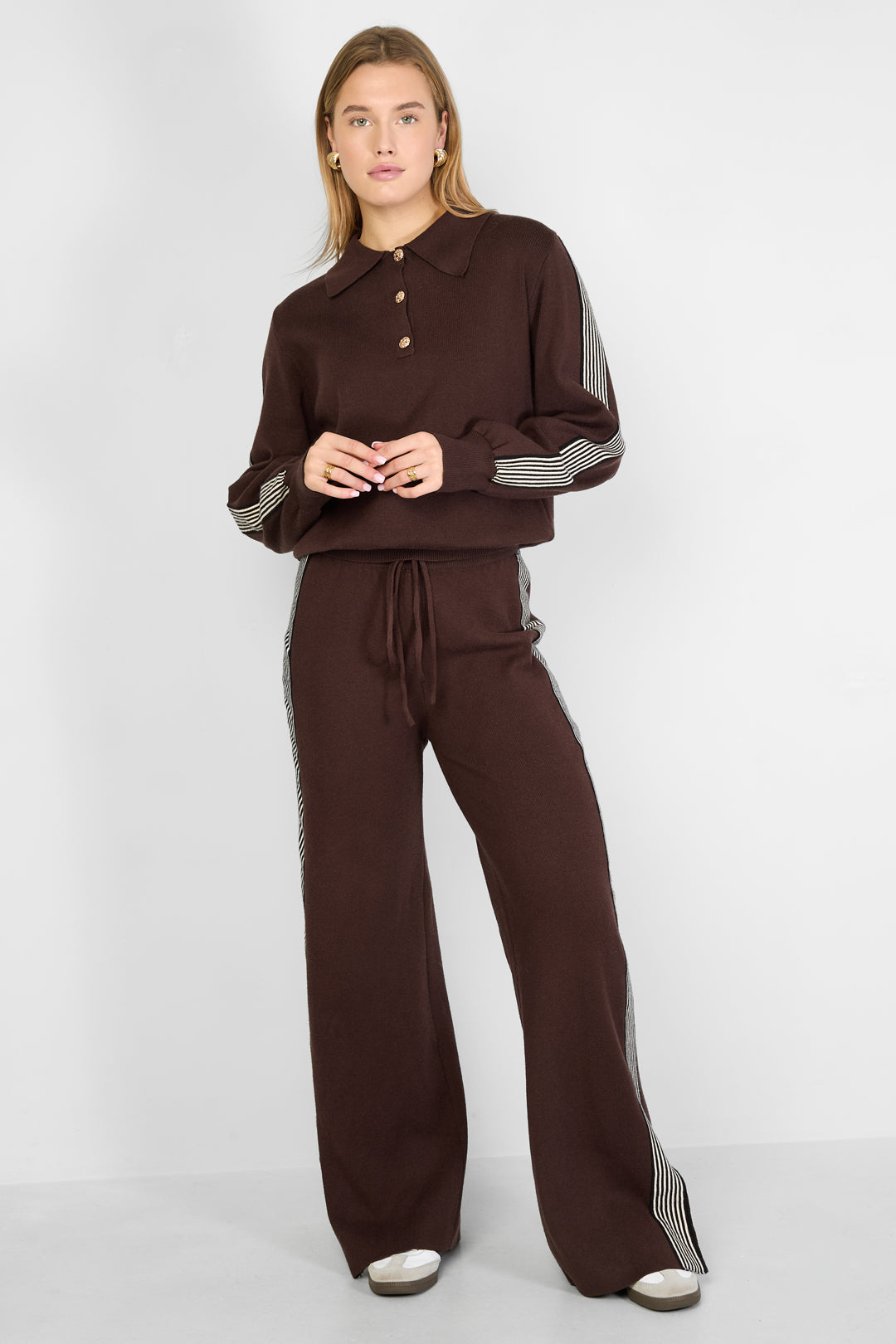 Knitted sweater Color clash Sporty autumn/winter clothing