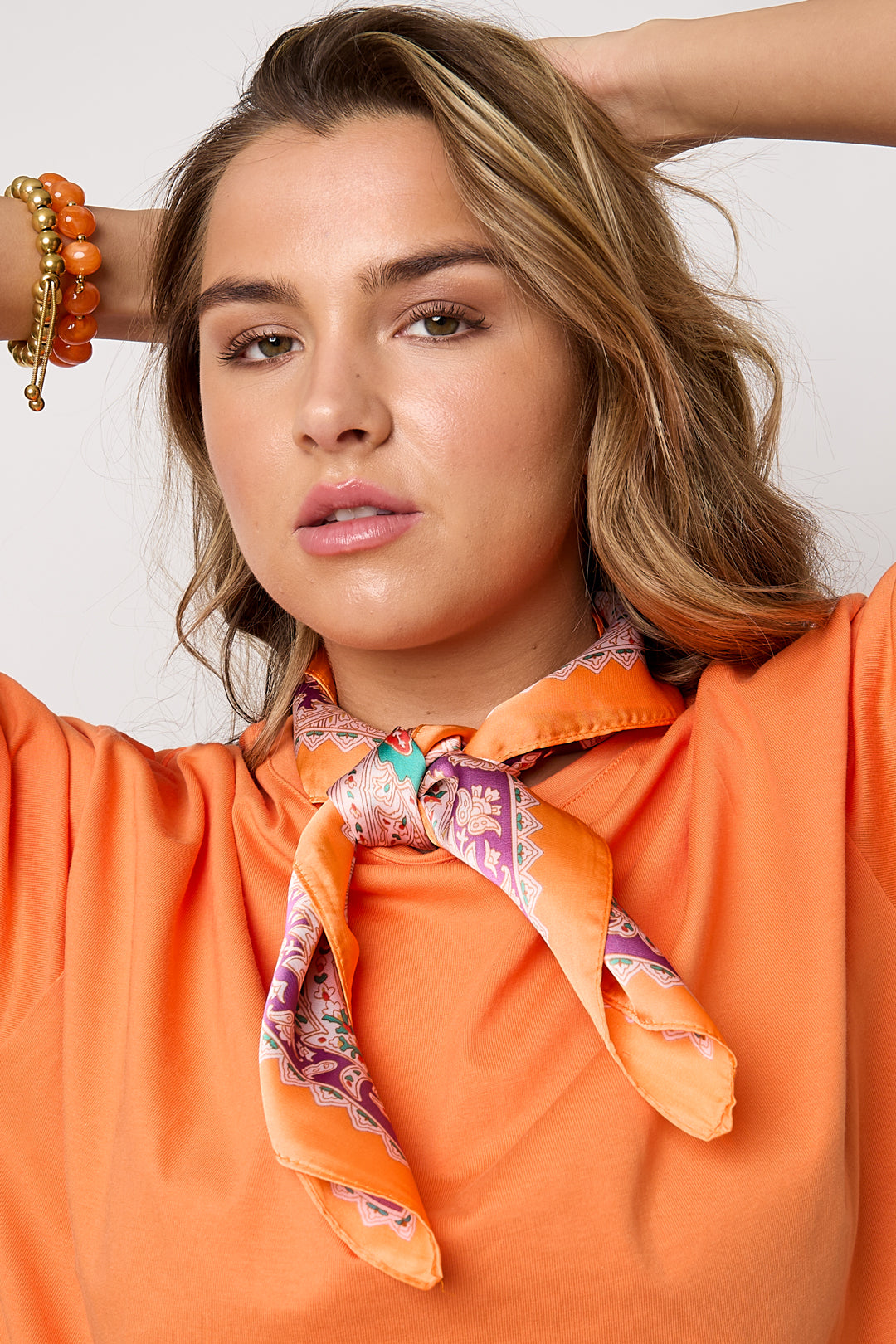 Summer scarves Flower Casual Polyester Daily Accessories