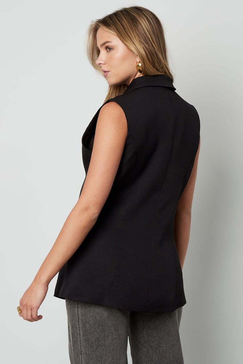 The Sleeveless Blazer