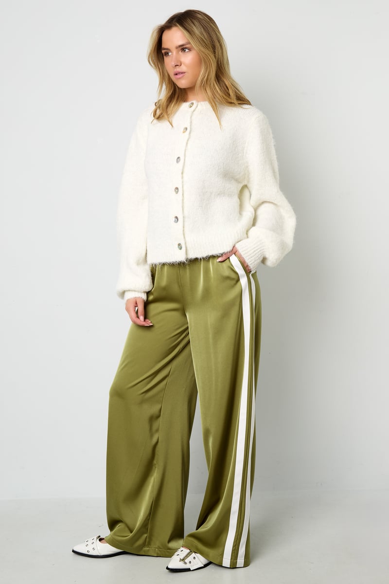 Satin Pants Stripe